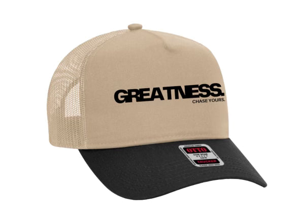 “GREATNESS.” Trucker Hat