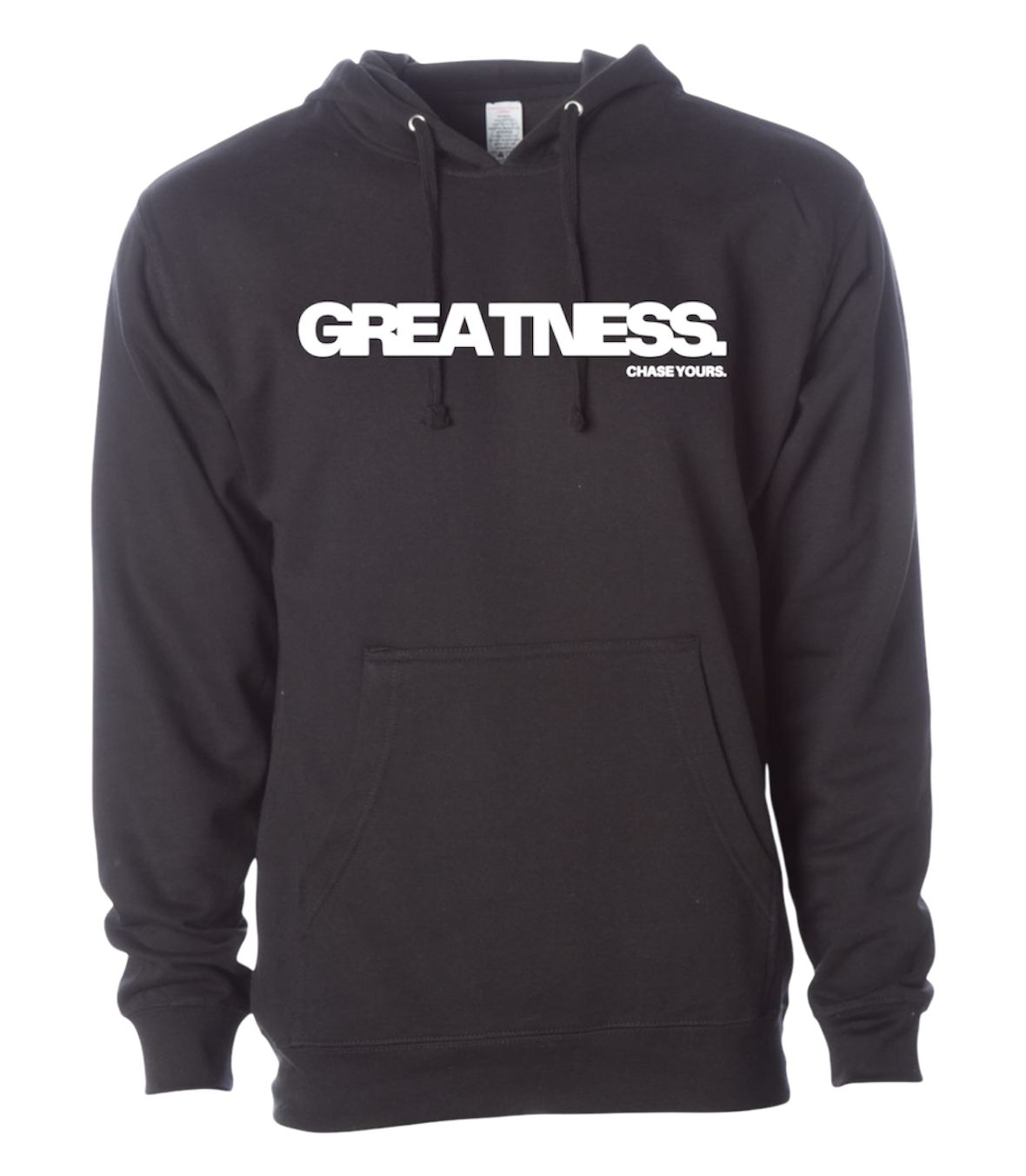 “GREATNESS.” Hoodie - Black